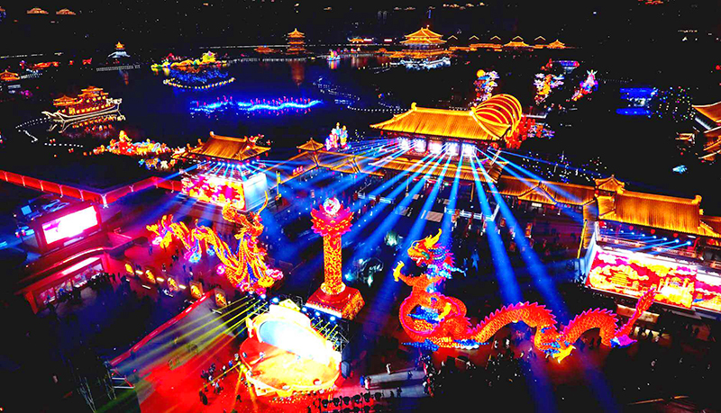 景區(qū)燈展激活景區(qū)夜間活力